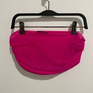 Versace Vibrant Pink Tube Top